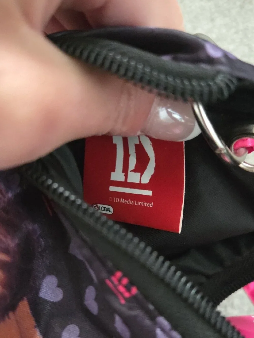 1D | One Directon Hot Pink Shoulder Bag